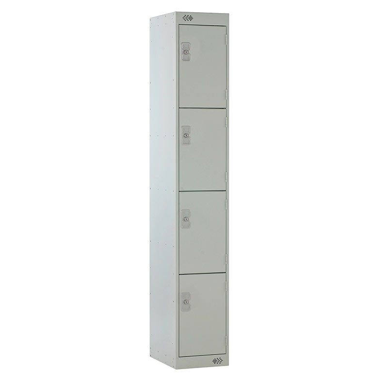 Fastrack Four Door Metal Locker - 1800 x 300 x 300mm