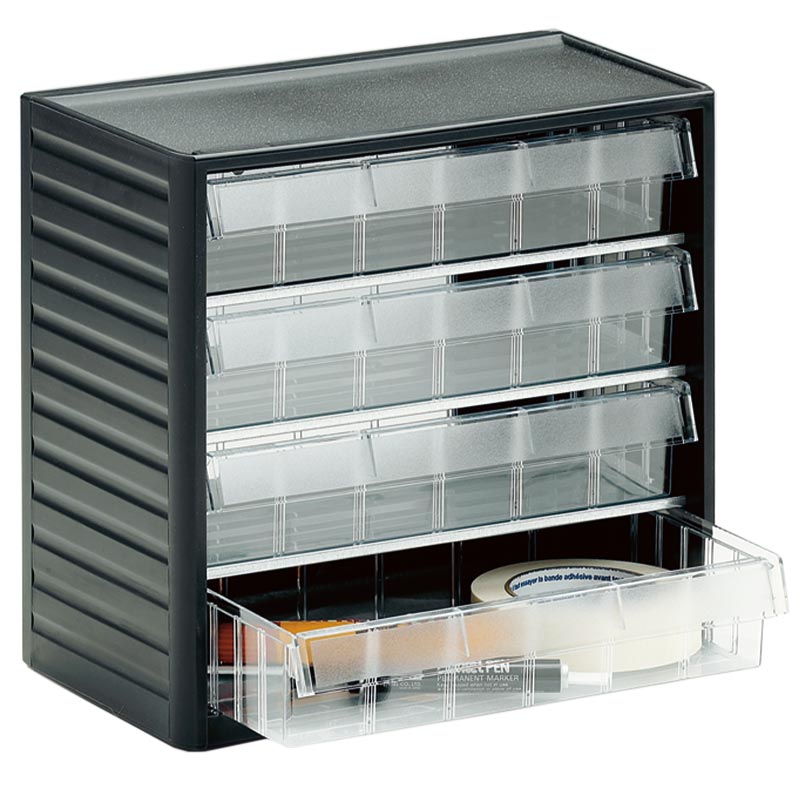 Visible Small Parts Storage Cabinet - 290 Series - 4 Drawers