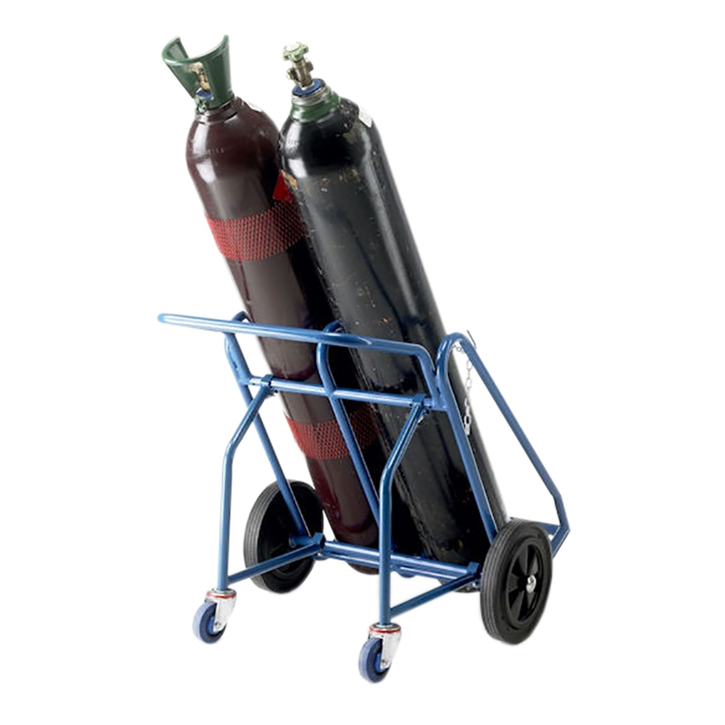 4-Wheel Oxygen Acetylene Double Cylinder Truck