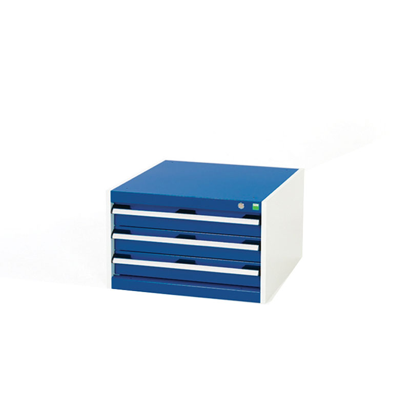 Bott Cubio Suspended cabinet for Framework Bench ( D750mm  3 x 100mm  Drawer)