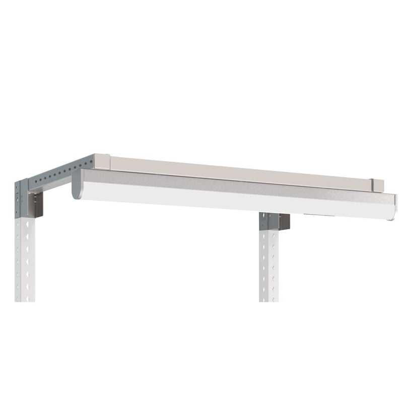 Led Light & Support Frame (900mm), for Bott Cubio bench, WxDxH: 1144x647x120mm, Ral 7035