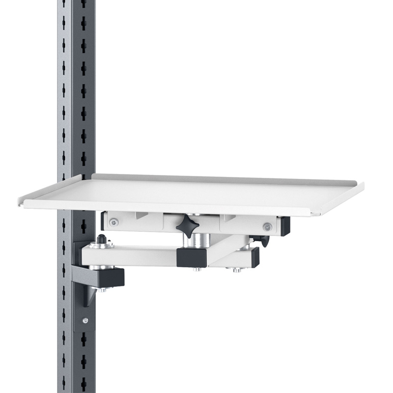 ESD Swivel Arm with Tray For Bott Cubio Bench 15 x 500 x 400 RAL 7035