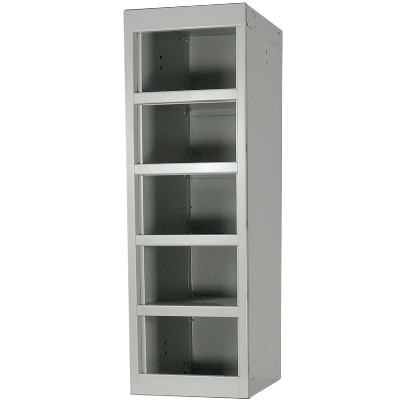 5 Compartment Post Box (no Doors) for Mailroom Workbenches