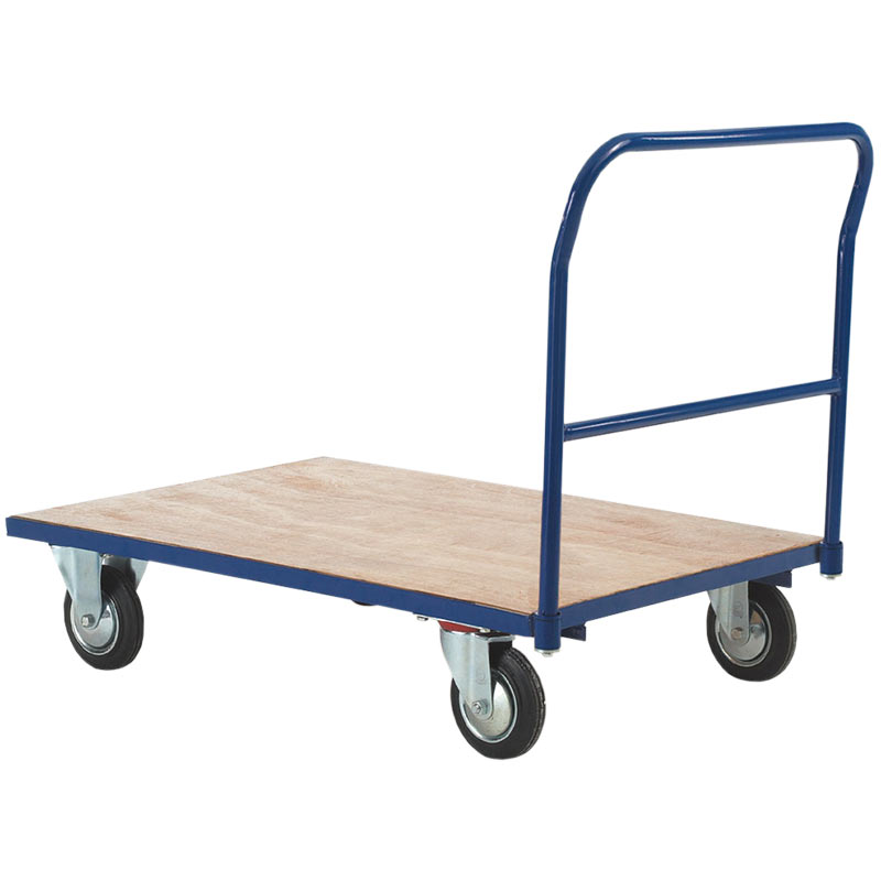 Platform Truck with Single End - 100 x 700mm - 500kg capacity