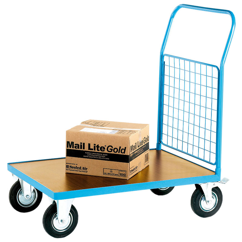 Modular Platform Truck 1 Mesh End - 1200 x 800mm Platform - 500kg