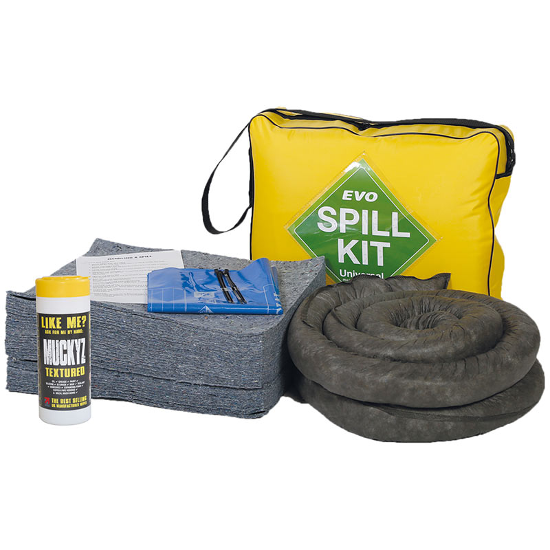 50L EVO Recycled Spill Kit with Yellow Shoulder Bag