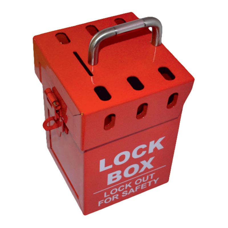 Portable Master Group Lock Box LOK150 - 7 padlock spaces