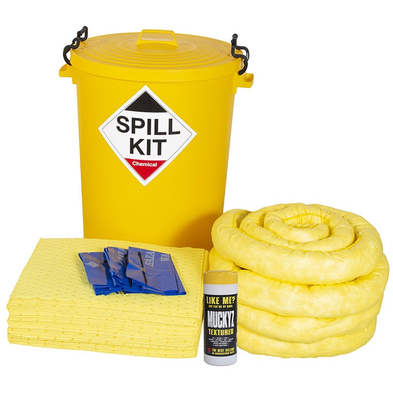 90L Chemical Spill Kit Oil Stores Large Workshop Kit