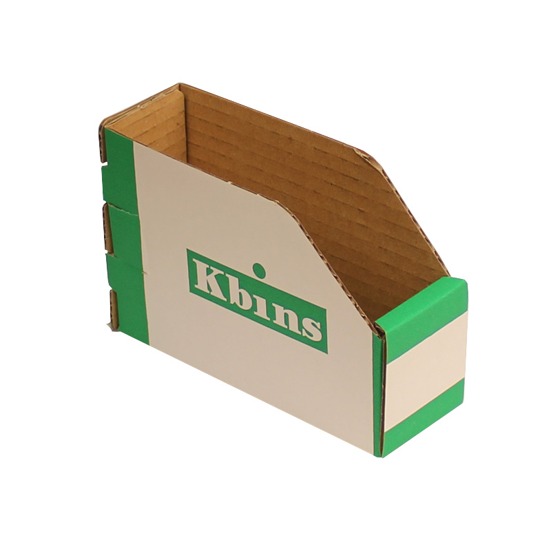 K-Bins - A Range Open Front Fibreboard Shelf Bins - 100 x 50 x 150mm (H x W x D) - Pack of 50