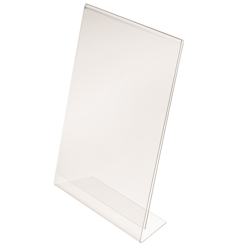 Desktop Freestanding Literature Holder - A4 Portrait - Slanted