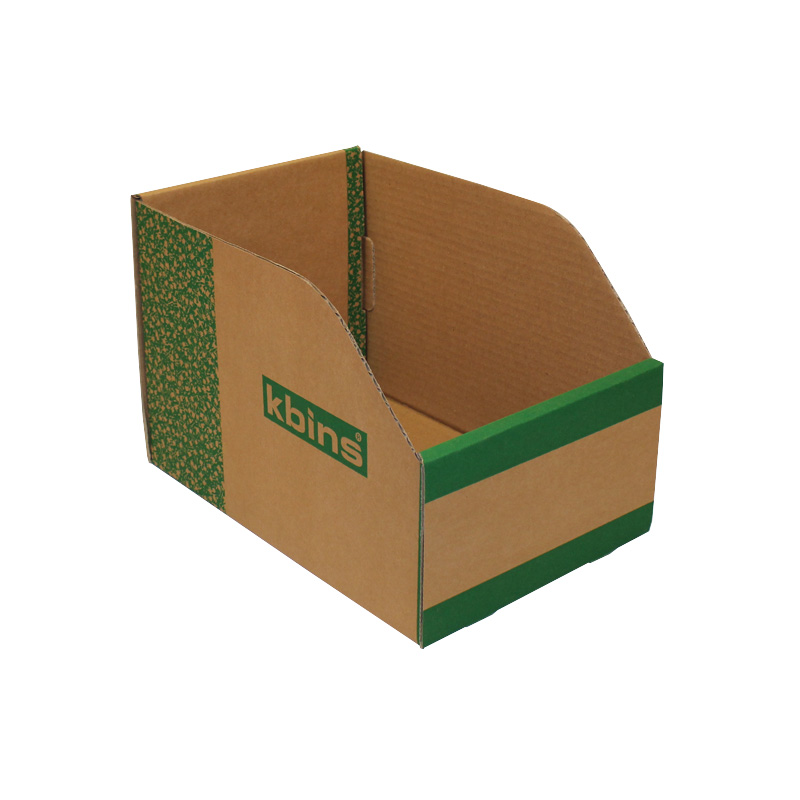 K-Bins B Range Jumbo Fibreboard Shelf Bins - 200 h x 300 w x 200 d - Pack of 25