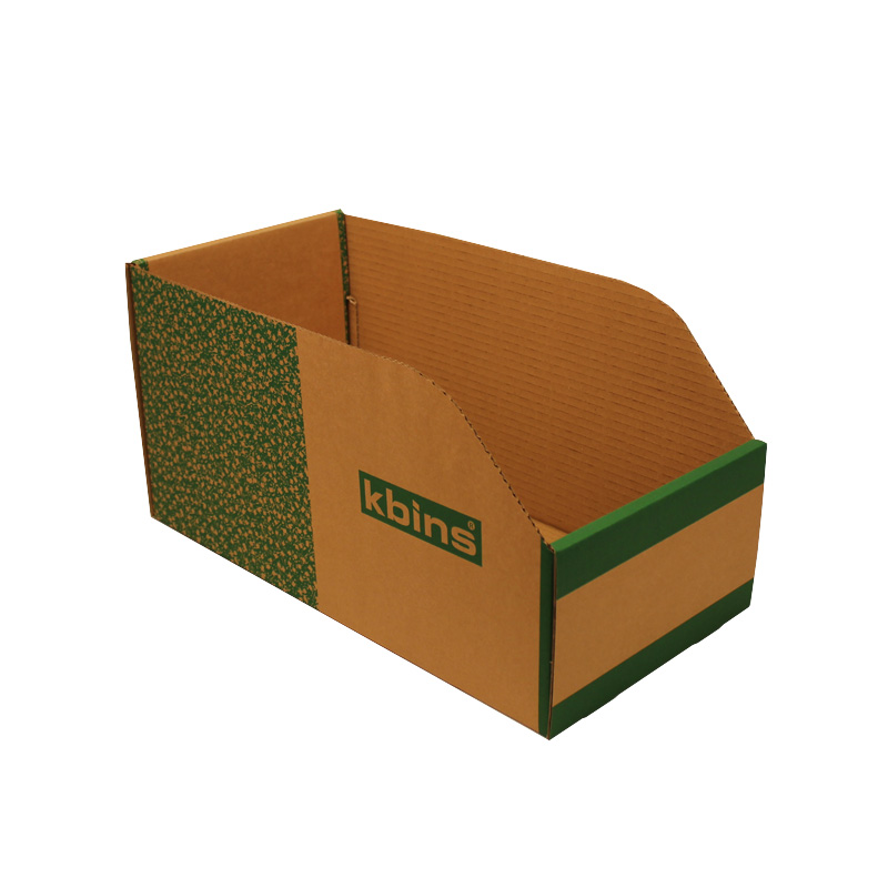 K-Bins B Range Jumbo Fibreboard Shelf Bins - 200 h x 200 w x 400 d - Pack of 25