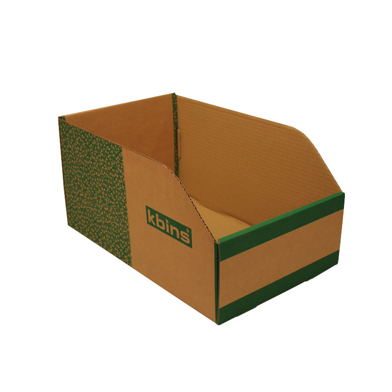 K-Bins B Range Jumbo Fibreboard Shelf Bins - 200 h x 250 w x 400 d - Pack of 25