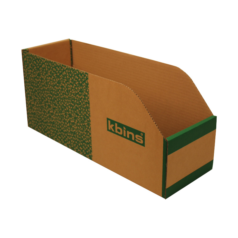 K-Bins B Range Jumbo Fibreboard Shelf Bins - 200 h x 150 w x 450 d - Pack of 25