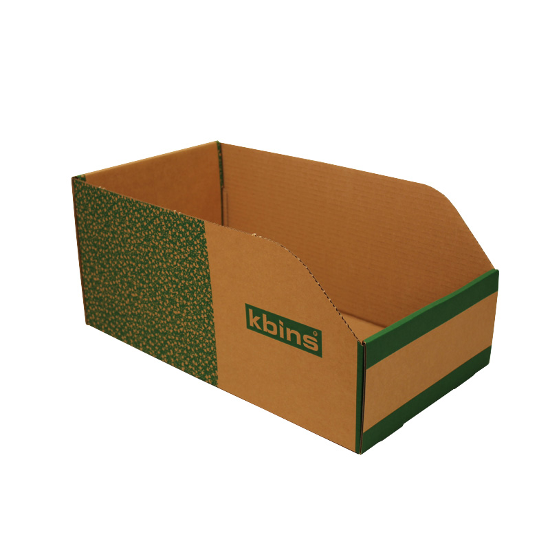 K-Bins B Range Jumbo Fibreboard Shelf Bins - 200 h x 250 w x 450 d - Pack of 25