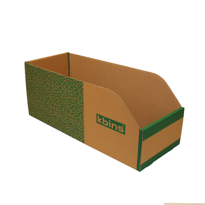 K-Bins B Range Jumbo Fibreboard Shelf Bins - 200 h x 200 w x 500 d - pack of 25