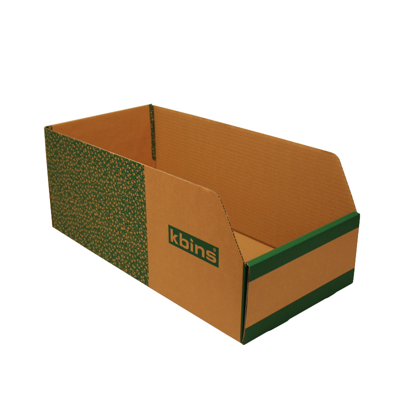 K-Bins B Range Jumbo Fibreboard Shelf Bins - 200 h x 250 w x 500 d - Pack of 25