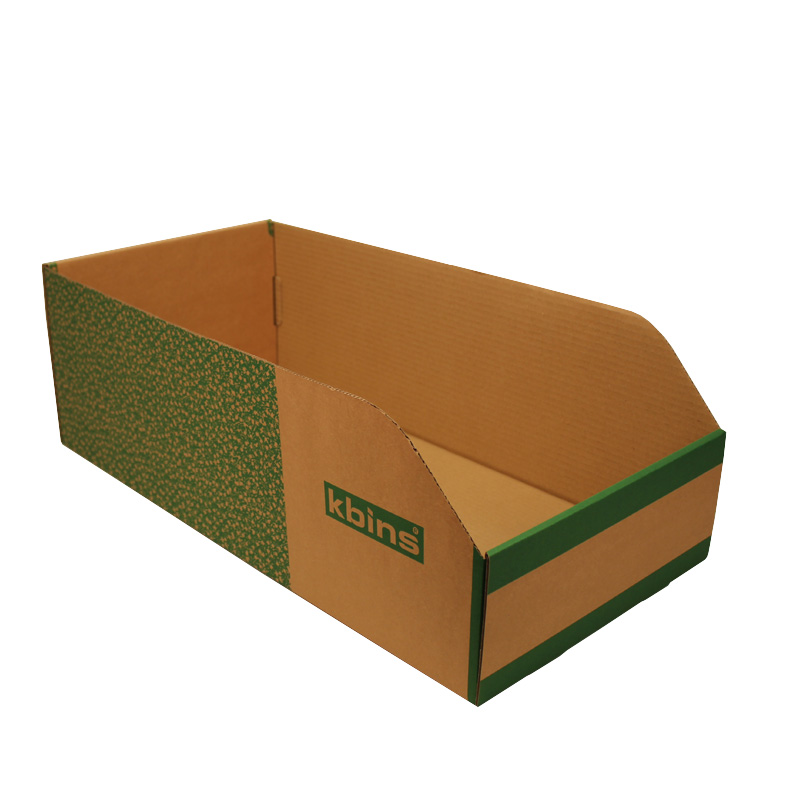 K-Bins B Range Jumbo Fibreboard Shelf Bins - 200 h x 300 w x 600 d - Pack of 25