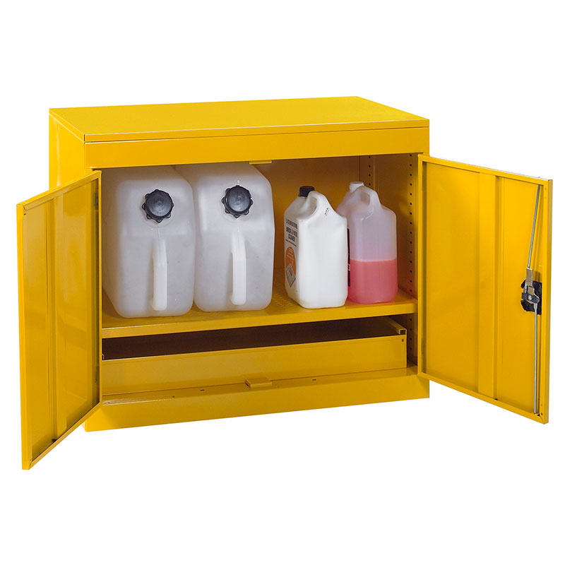 Hazardous Substance COSHH Cupboard - 790 x 915 x 355mm