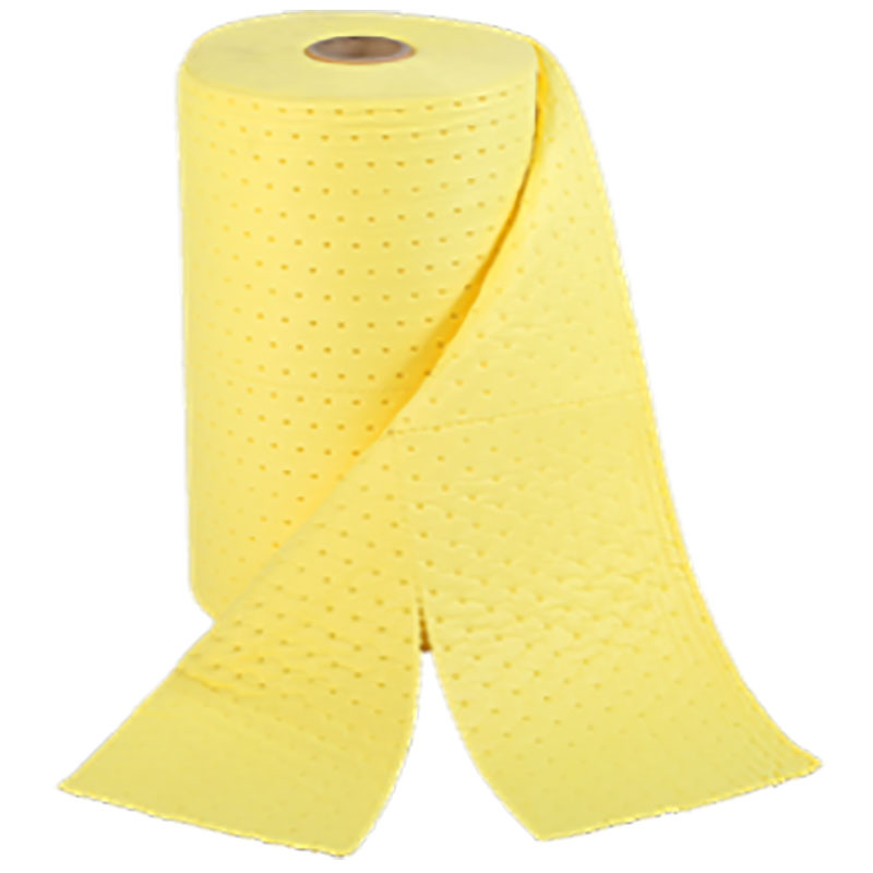 Chemical Spill Absorbent Rolls, 500mm x 470m perforated