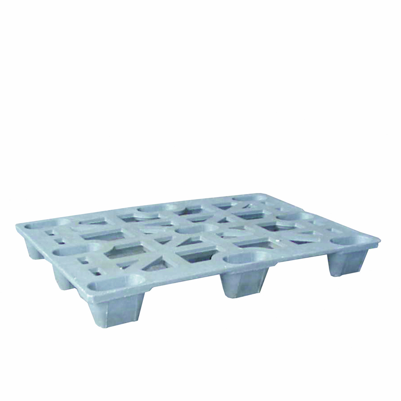 Mediumweight Plastic Pallet - Slatted, Regular, 1000x1200, 2000kg