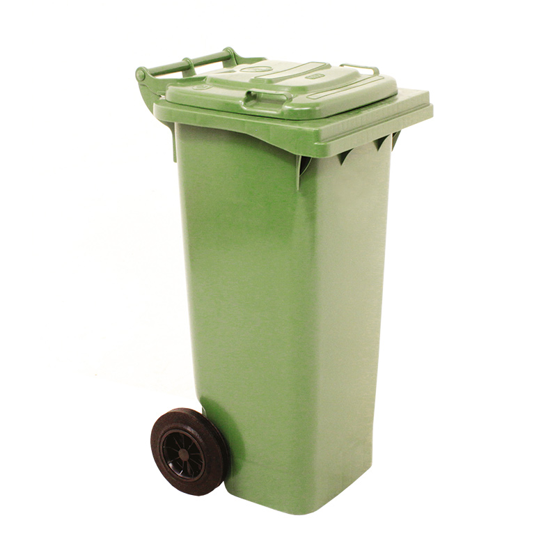 Green Wheelie Bin -  80 Litre