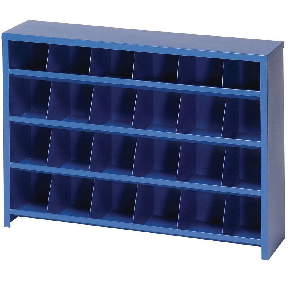 Metal Small Parts Storage Unit with 24 Compartments - 800 x 575 x 200