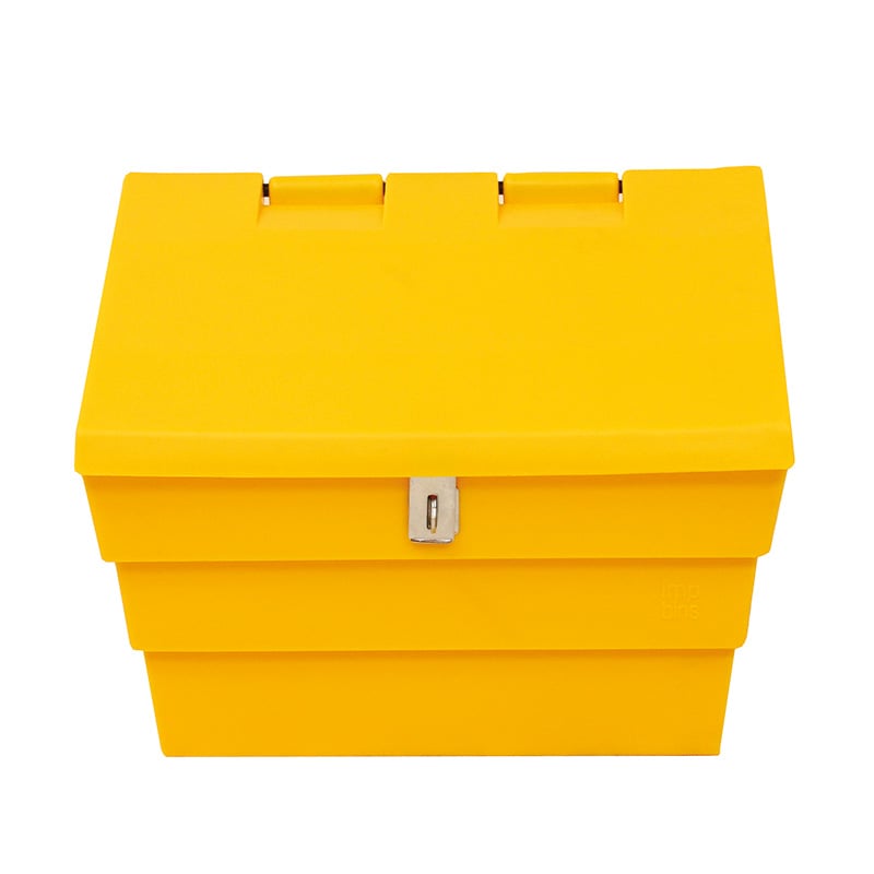 Mini 50 Litre Grit Bin With Hasp And Staple