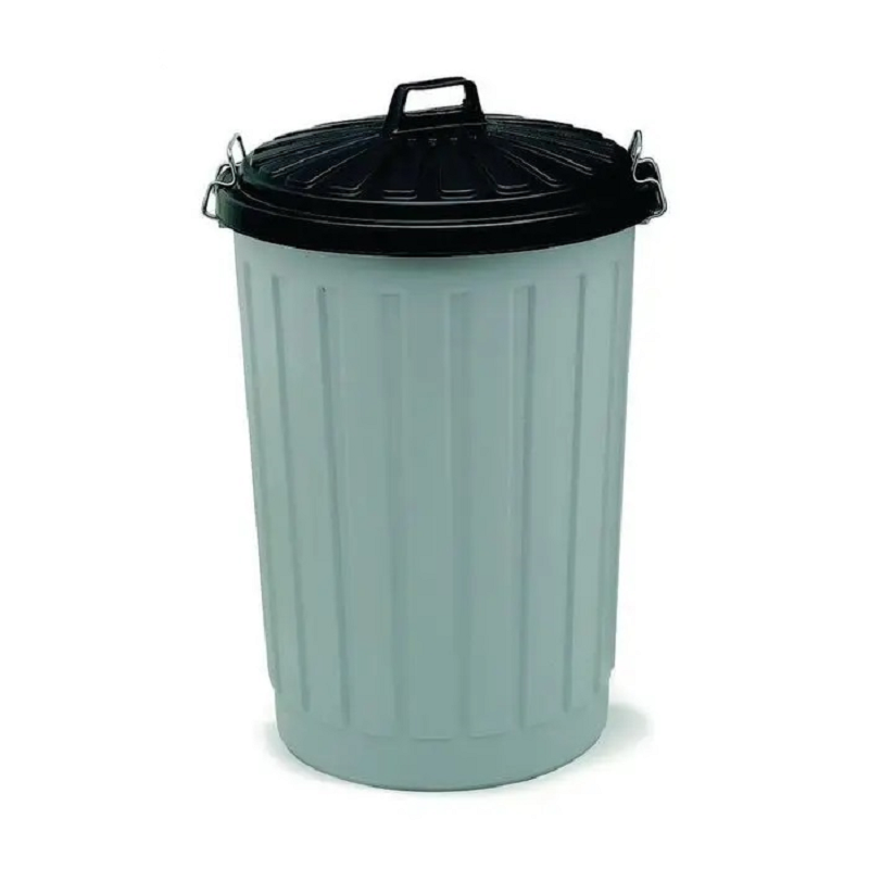 Lightweight Outdoor 90 Litre Dustbins - polyethylene base withstands freezing temperatures