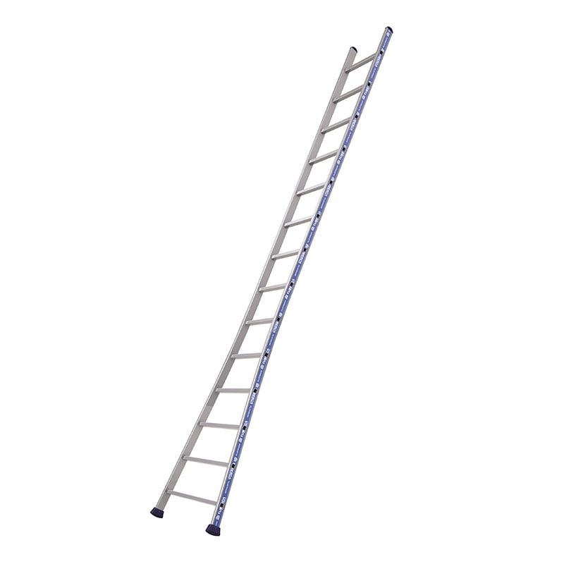 EN131 Rated Professional Ladder with Splayed Base- 14 rungs - 4080mm high