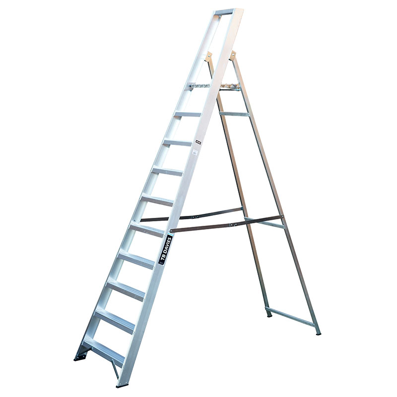 Professional EN131 Platform Step Ladder - 10 Tread - 2200mm Platform Height