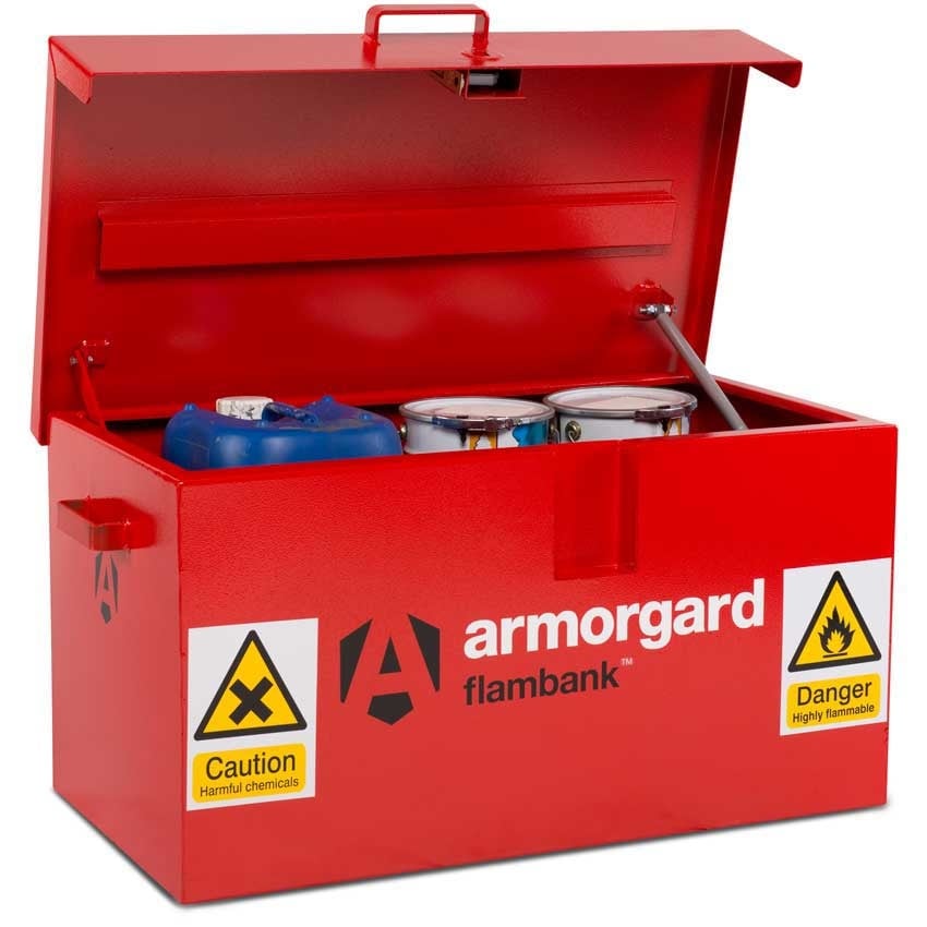 Armorgard FlamBank Hazardous Storage Chest - 475 x 985 x 540mm - 60L Sump FB1