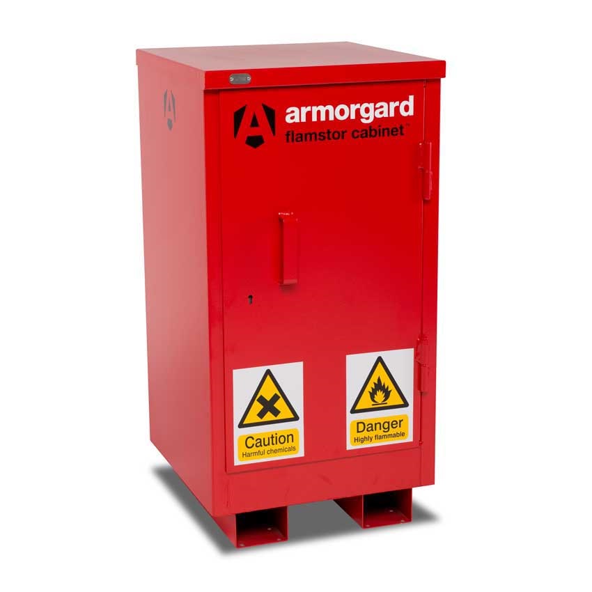 Armorgard FlamStor Hazardous Storage Cabinet -  950 x 500 x 530mm -  1 shelf- FSC1