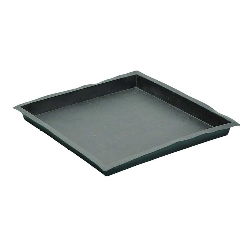 Small, Shallow Rubberised Flexi Drip Tray - Fits 1 x Grid - 520 x 520 x 5