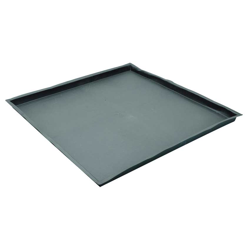 Large Rubberised Flexi Drip Tray - fits 4 x Grids - 1020 x 1020 x 50