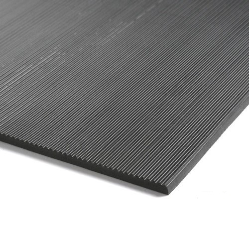 Standard Fine Fluted Rubber Matting - 6mm thick 10m x 900mm