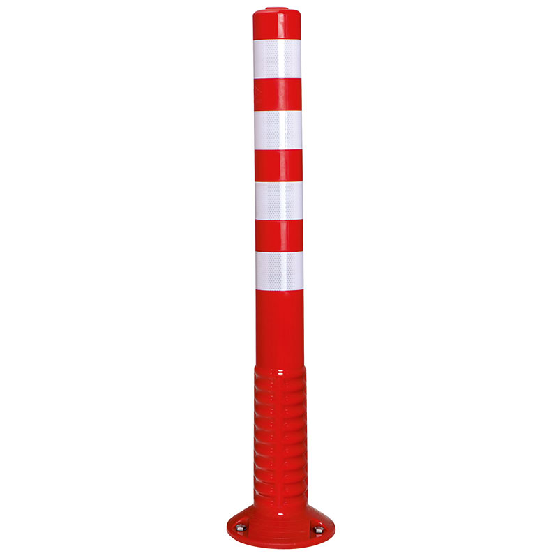 TRAFFIC-LINE FLEX-back Traffic Post 80mm Dia x 1000mm High inc Base