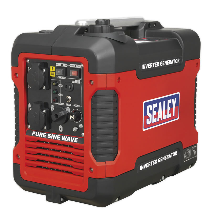 Sealey 2000w 230v 4 Stroke Petrol Inverter Generator