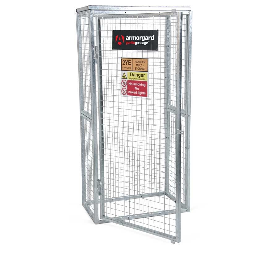 Armorgard Gorilla Gas Cage 900 x 580 x 1835mm - Modular Bolt-together