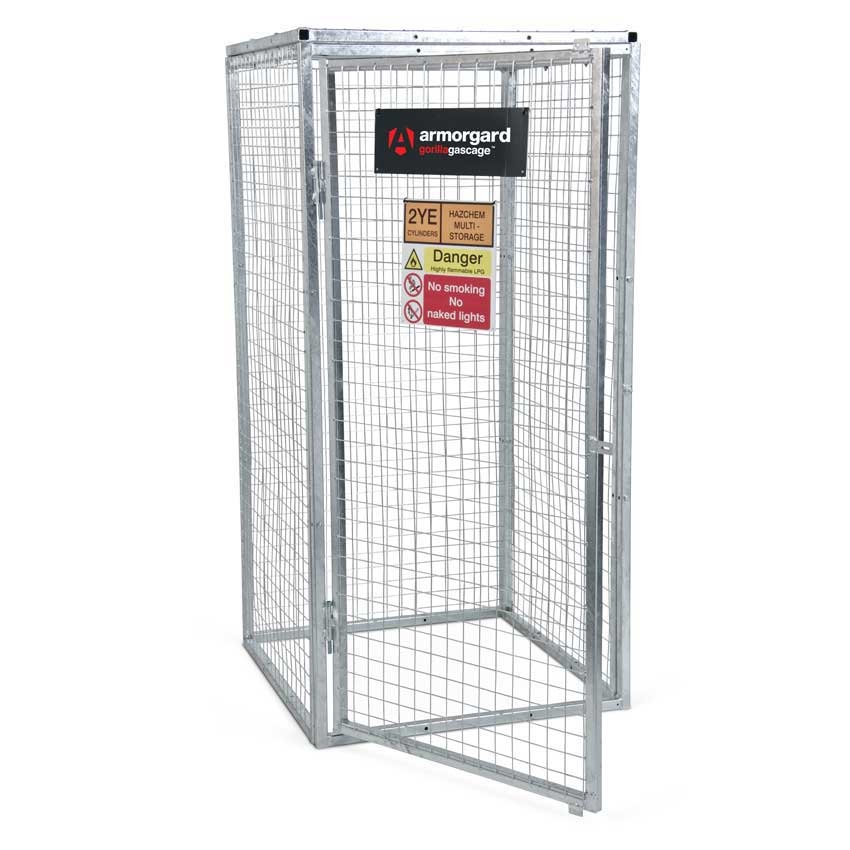 Armorgard Gorilla Gas Cage 915 x 970 x 1235mm - Modular Bolt-together