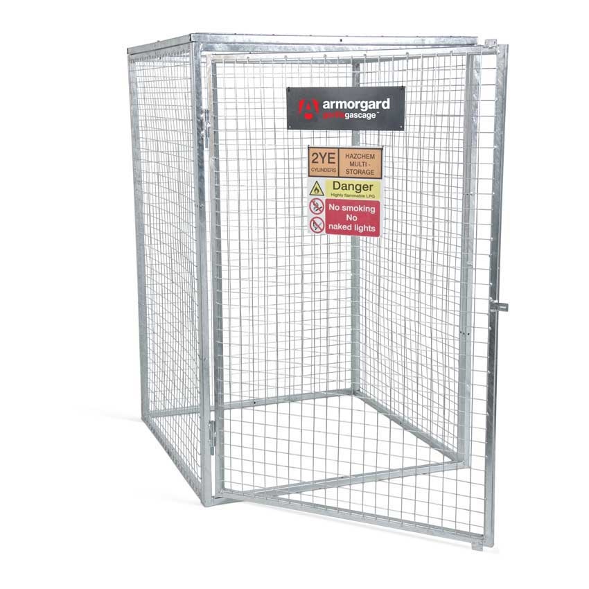 Armorgard Gorilla Gas Cage 1215 x 1270 x 1835mm - Modular Bolt-together