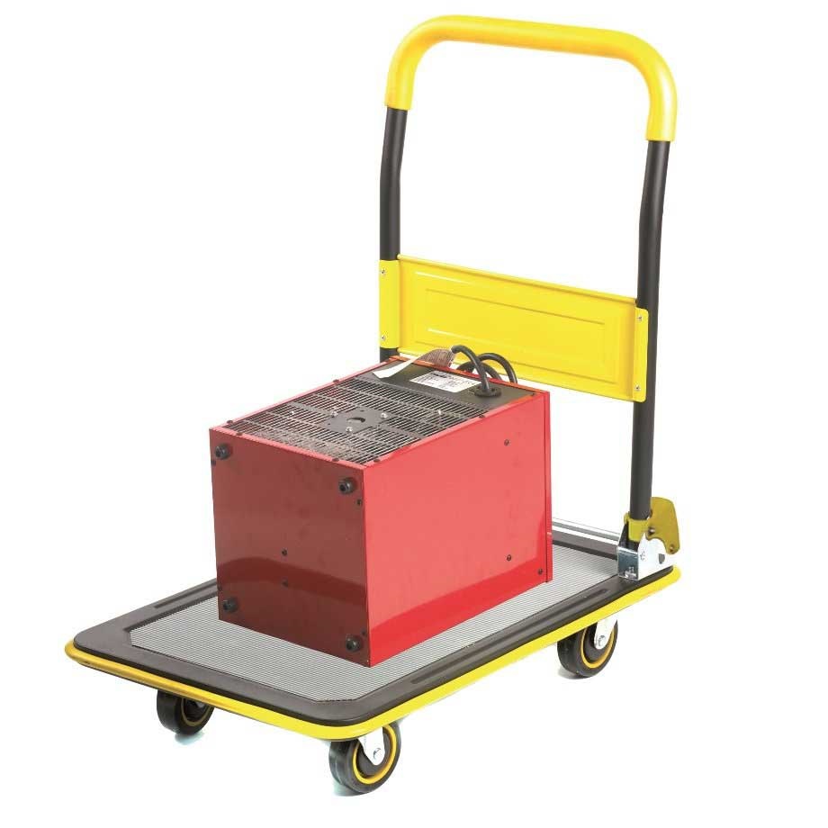 Heavy Duty Deluxe Folding Trolley - 870mm H x 604mm W x 904mm L