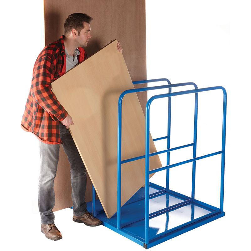 3 Compartment Static Vertical Sheet Rack - 1245 x 970 x 1100mm