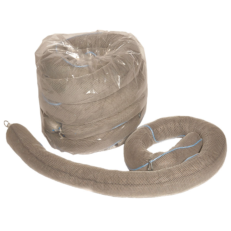 General Purpose Land spill Boom with netting, hooks & ring 120cm x 3m - pack of 4