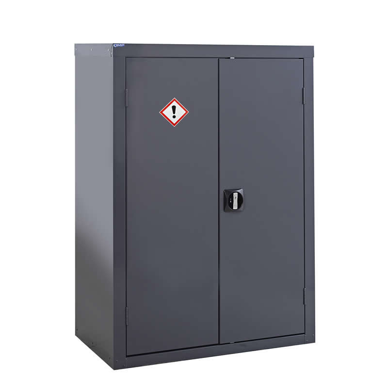 Grey COSHH Cupboard - 1200 x 900 x 460 - Floor cupboard