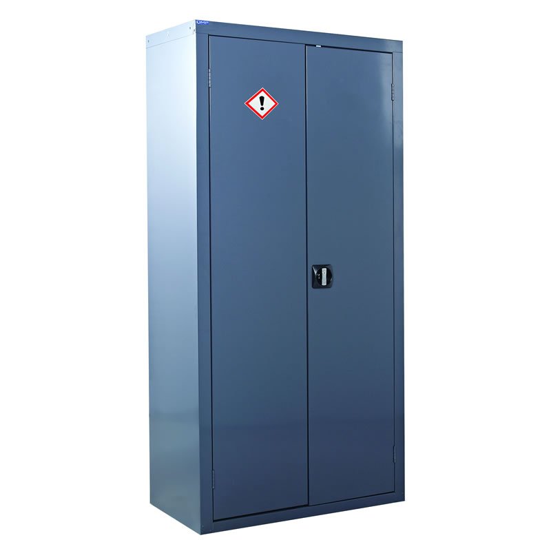 Grey COSHH Cupboard - 1800 x 900 x 460 - Floor Cupboard