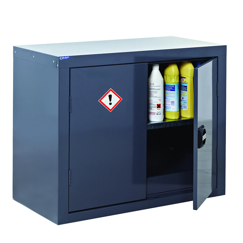 Grey COSHH Cupboard - 700 x 900 x 460 - Floor Cupboard