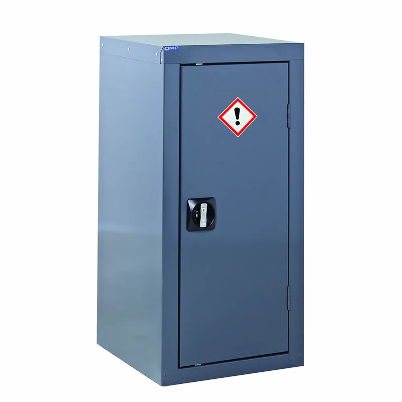 Grey COSHH Cupboard - 900 x 460 x 460 - Floor Cupboard