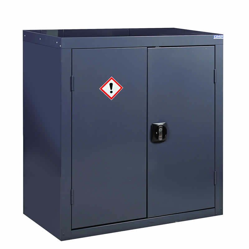 Grey COSHH Cupboard - 900 x 900 x 460 - Floor Cupboard