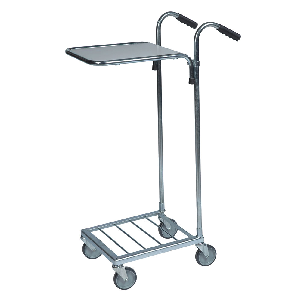 Mini Office Trolley with 1 shelf- 35kg capacity - 1090 x 355 x 660